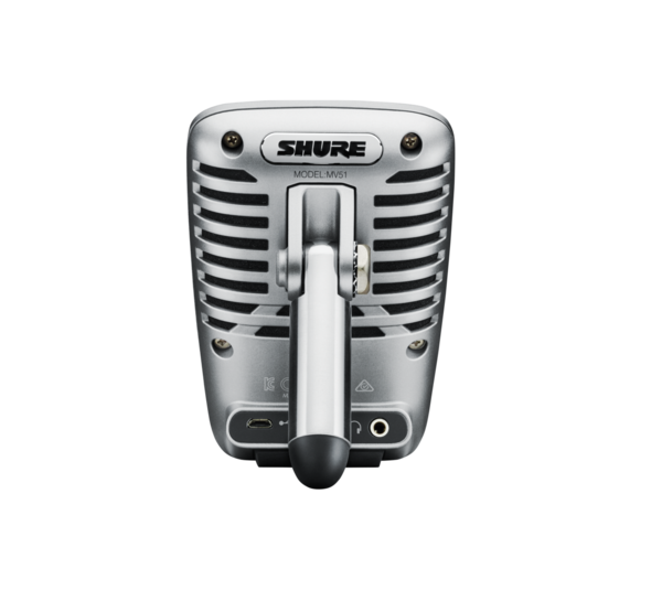 MV51-DIG MV51 PROFESSIONAL HOME-STUDIO DIGITAL LARGE-DIAPHRAGM CONDENSER MICROPHONE (SILVER)